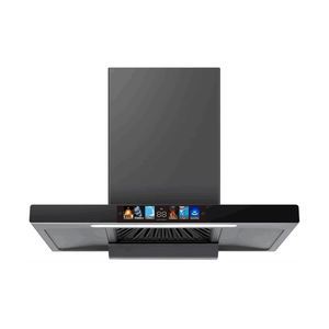 Campana de ventilación automática montada en la pared de acero inoxidable cocinas comunales extractores de <span class=keywords><strong>grasa</strong></span> de humo campana extractora - Product Image 3