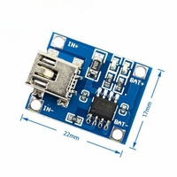 Module de charge de batterie au lithium TP4056 1A 18650 3.7V 3.6V 4.2V neuf avec protection USB standard