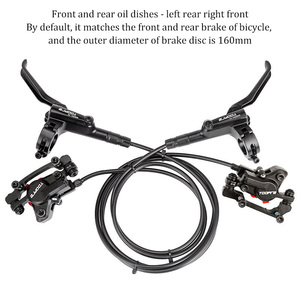 Frenos de Aceite de Doble Disco para Bicicleta de Montaña Kit de Freno Hidráulico para MTB Frenos de Disco Hidráulicos para Bicicleta - Product Image 5