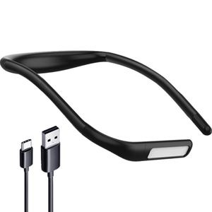 Lámpara de Lectura LED para el Cuello, Portátil, Recargable Tipo-C, Batería de Larga Duración, Flexible, Venta al Por Mayor - Product Image 1
