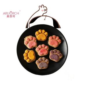 Peel Pet kedi aperatifler toptan kedi pençe kek aperatifler dondurularak kurutulmuş kedi ayak izi bisküvi OEM/ODM dondurularak kurutulmuş ham kemik Pattie - Product Image 1