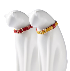 UFBemo <span class=keywords><strong>Collar</strong></span> para mascotas de cuero PU de lujo con patrón personalizado ajustable, <span class=keywords><strong>collar</strong></span> de perro suave y duradero - Product Image 1