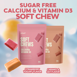 Caramelle Gommose Personalizzate Senza Zucchero con Calcio e Vitamina D3 per le Articolazioni - Product Image 4