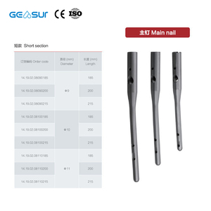 Conjunto de Instrumentos para Implante de Prego Intramedular Femoral PFNA Classe III - Kit Cirúrgico Ortopédico para Uso Hospitalar - Direto da Fábrica - Product Image 2