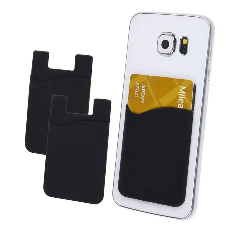 3M Silikon Telefonkarte halter Aufkleber Gummi Handy Silikon Karten tasche