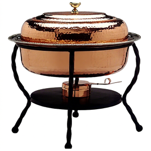 จานอุ่นอาหารโลหะอุปกรณ์สำหรับร้านอาหารจานอุ่นอาหารแบบบุฟเฟ่ต์ - Product Image 1