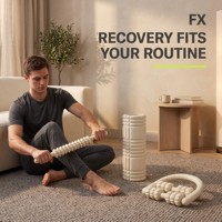Rouleau en mousse de fitness personnalisé en gros FX FB 820-3 pour massage musculaire, exercices de récupération des tissus profonds, étirements, yoga, entraînement à domicile
