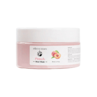 Aangepaste Perzik Zwarte Kop Verwijderaar Whitening Anti-Acne Gezicht Fruit Porie Zuiverende Perzik Gezicht Modder Masker