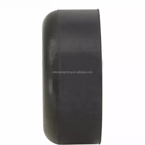 Patins en caoutchouc ronds noirs antidérapants et amortissants <span class=keywords><strong>pour</strong></span> équipement audio et vidéo, hauteur 26 mm, protège-pieds en caoutchouc - Product Image 6