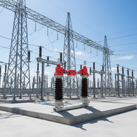 Pugao GW4 40.5KV 630A Interrupteur-sectionneur intelligent triphasé extérieur industriel haute tension 50/60Hz en caoutchouc silicone et cuivre 1