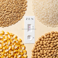 Cartes de test ZEN économiques, cartes de test rapide Zearalenone les plus vendues pour l'analyse des céréales, soutien à la sécurité alimentaire, OEM OBM