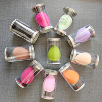 Esponja de Maquillaje Reutilizable de Alta Calidad, Sin Látex, Suave, Tipo Huevo, para Contorno y Difuminado