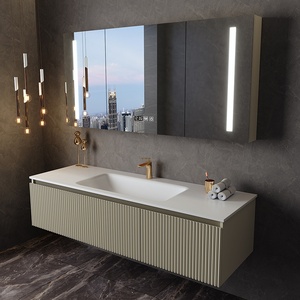 Meuble-lavabo de salle de bain à prix abordable et haute performance, fabriqué en Chine, avec lavabo intégré, et mobilier de chambre de haute qualité. - Product Image 6
