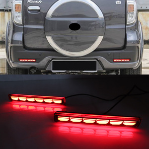 สำหรับ Toyota Rush <span class=keywords><strong>Luxio</strong></span> 2014 2015 2016 2017หลอดไฟ LED สะท้อนแสงด้านหลังรถโคมไฟตัดหมอกไฟเลี้ยวเบรก - Product Image 6