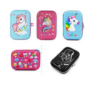 Kotak Pensil & Tempat Pensil EVA Unicorn Lucu Custom, Tempat Pensil 3D Kartun Kreatif untuk Siswa Sekolah Dasar, Dapat Dikustomisasi dari Cina - Product Image 2