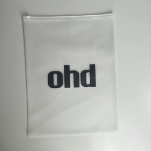 OEM logotipo personalizado impreso biodegradable polipropileno EVA reutilizable Ziplock bolsa de <span class=keywords><strong>correo</strong></span> en relieve bolsas de plástico para calcetines de embalaje - Product Image 3