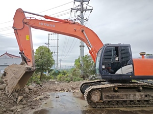 Excavatrice sur chenilles 35 tonnes 350-3, modèle 350-5G d'occasion, Hitachi ZX350-5G ZX350-3G ZX360 à vendre, d'origine japonaise, seconde main - Product Image 6
