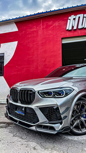 Pare-chocs avant à lèvre avant en carbone sec véritable haute performance pour BMW F95 X5m - Product Image 3