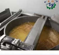 Machine à frire multifonctionnelle électrique/gaz pour boulettes de poisson et tofu, équipement de friture à température contrôlée