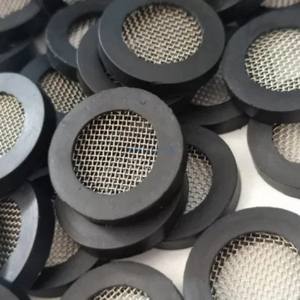 Pantalla de filtro de <span class=keywords><strong>silicona</strong></span>, malla de acero inoxidable, <span class=keywords><strong>junta</strong></span> de filtro sanitario - Product Image 6