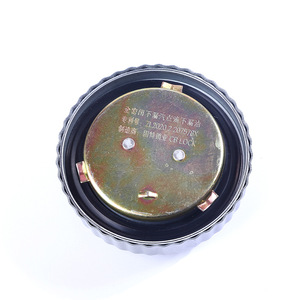 Bouchon de réservoir antivol Goodyear 004 noir en plastique auto-rotatif pour camions Dongfeng - Product Image 2