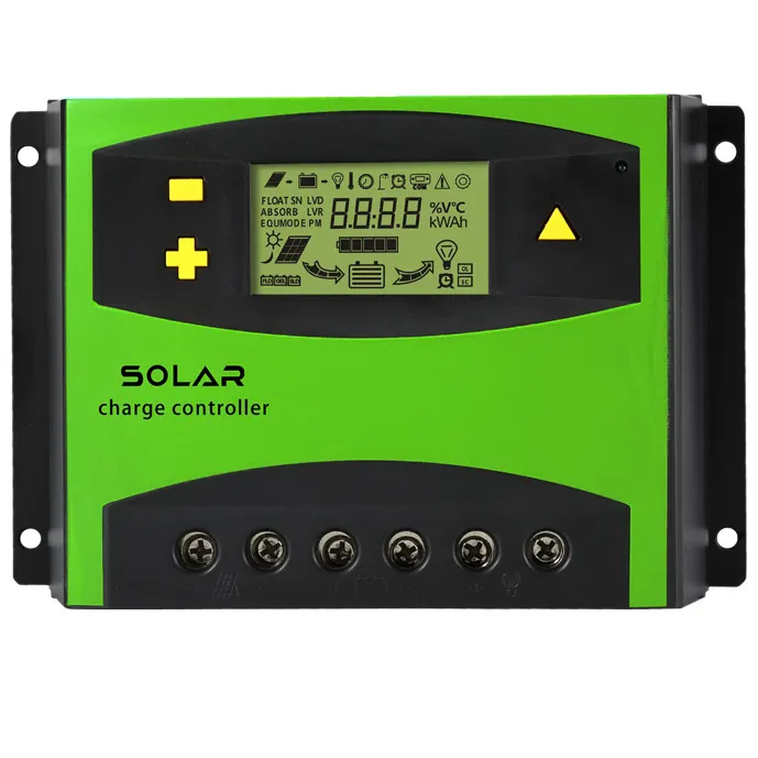 24V 60a Zonne-Energie Laadregelaar 60 Amp Auto Oplaadregelaar Solar Pwm Off Grid Zonnepaneel Controller