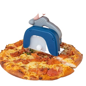 Cortador de Acero Inoxidable con Cubierta Protectora, Rueda Circular de Una Sola Llanta, Cortador de Pizza Muy Afilado - Product Image 4