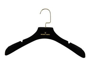 Factory Wholesale Velvet <strong>Clothes</strong> Hanger Making Machine <strong>Black</strong> Velvet Rack &amp; <strong>Rail</strong> - Product Image 2