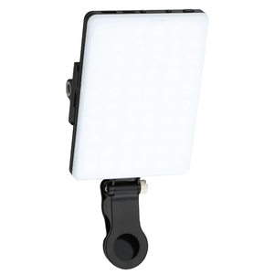 Lampe Annulaire LED Portable avec 3 Niveaux de Luminosité, <span class=keywords><strong>Mini</strong></span>, Rechargeable, pour Selfie, Téléphone, Streaming en Direct, Éclairage d'Appoint Flexible - Product Image 2