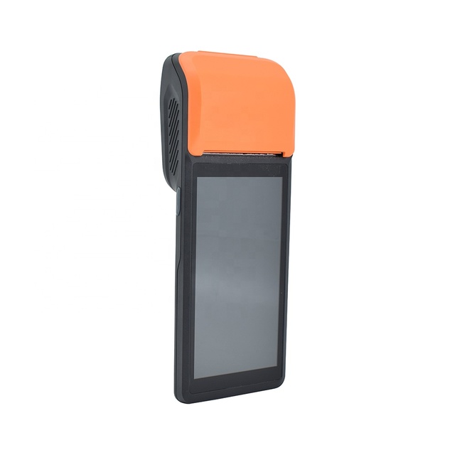 4G WiFi Android 11 Handheld POS PDA Terminal Device 58mm Thermal Printer Whit Barcode Scanner