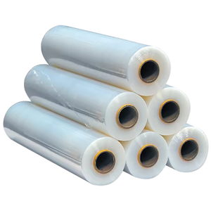Film elasticizzato ad alta resistenza alla trazione-imballaggio Pallet coestruso a 3 strati LDPE - Product Image 1