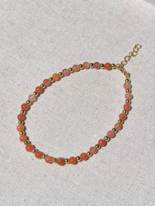 UM Jewelry Wholesale <b>Copper</b> Fashionable Versatile Beaded <b>Bracelet</b> For Unisex Casual Daily Wear - Product Image 1