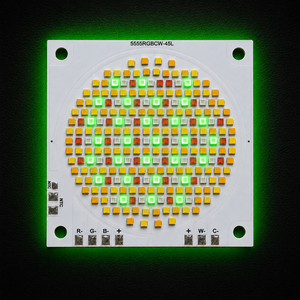 Chip LED COB RGBCW de Ultra Alta Potencia 700W, Proceso Eutéctico, Matriz LED LES Pequeña, CRI 95, Temperatura de Color 2700-6500K para Grandes Estadios - Product Image 4