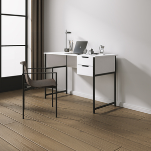 YQ FOREVER Home Office Modern <strong>Simple</strong> Small <strong>Study</strong> Writing PC Drawers Industrial Desktop Table <strong>Computer</strong> <strong>Desk</strong> - Product Image 3