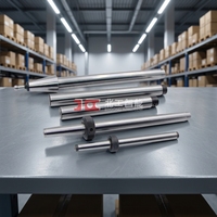 Batang Uji Spindle Presisi Tinggi BT30 BT40 BT50 dengan Shank Taper Tinggi dari Baja Keras untuk Kalibrasi Mesin CNC