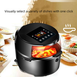 Muestra gratis 8L al por mayor de gran capacidad <span class=keywords><strong>visual</strong></span> hogar inteligente automático multifuncional freidora de aire - Product Image 5