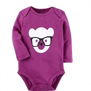 Pijama Enterizo de Bambú Orgánico Personalizado al por Mayor para Bebé, Manga Larga con Cremallera, Estampado Unisex, Venta a Granel - Product Image 1