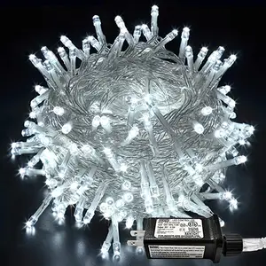 100 LED Light Beads 10m-100m Starry Fairy String Lighting Light Waterproof Decorative Garland For Christmas Decoration