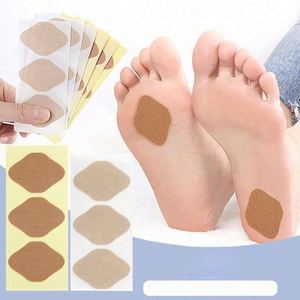 Patch protecteur de pieds respirant non-abrasif unisexe, hydrate et réduit les callosités rugueuses, adhésif pour application sur la semelle et le talon - Product Image 1