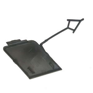 Volkswagen Tiguan Front Bumper <b>Trailer</b> <b>Cover</b> 5N0807241A Black Plastic 12-16 Model Fitment - Product Image 3