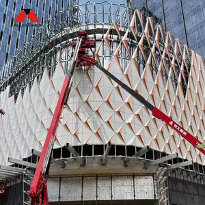 Panneau de fond en sequins 3D Alumtimes, panneau mural en aluminium 3D, revêtement décoratif mural, façade moderne imperméable - Product Image 5