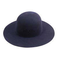 Chapeaux Fedora en feutre 100% fourrure de lapin, nouveau style vintage, à calotte ouverte, ajustables, pour sports de plein air, fournisseur d'usine