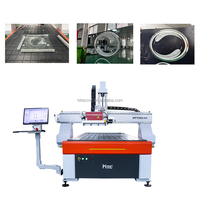 Machine de gravure laser et de sablage CNC grand format 1300x2500mm pour miroirs de salle de bain