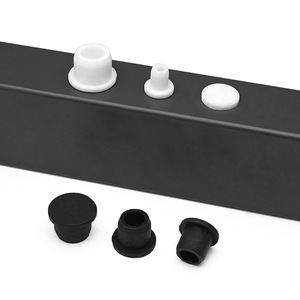 Tapón de silicona para orificios de cables, sellador, tapa hueca para protección de cables, negro, blanco, resistente al agua y a bajas temperaturas, resistente a altas temperaturas - Product Image 2