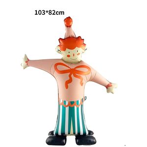 Globos de Aluminio Ecológicos con Diseño de Zebra y Payaso de Circo para Niños, Juguetes Inflables para <span class=keywords><strong>Fiestas</strong></span>, Decoraciones de Halloween - Product Image 2