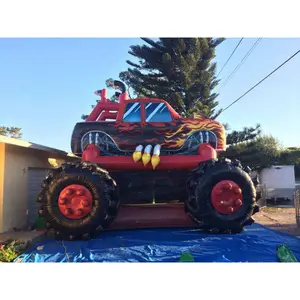 Детский Надувной монстр-Трак из ПВХ, в форме машины