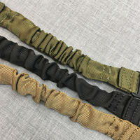 Sangle de sécurité tactique réglable à trois points pour pistolet jouet ceinture en nylon pour le tir de chasse CS en plein air