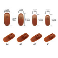 Equipo de Entrenamiento de Alta Calidad para Arte de Uñas, Modelo de Dedo Flexible para Prácticas con 100 Uñas Postizas