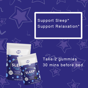 OEM/ODM ผลิตภัณฑ์กัมมี่ช่วยการนอนหลับยอดนิยม, เมลาโทนิน 5 มก., แอล-ธีอะนีน, สารสกัดจากดอกคาโมมายล์, สารสกัดจากเลมอนบาล์ม, ช่วยการนอนหลับ, สนับสนุนการนอนหลับและผ่อนคลาย - Product Image 3