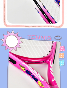 Vente en gros <span class=keywords><strong>Raquette</strong></span> de <span class=keywords><strong>tennis</strong></span> professionnelle pour enfants de 21 pouces Raquettes de qualité supérieure pour jeunes joueurs - Product Image 5